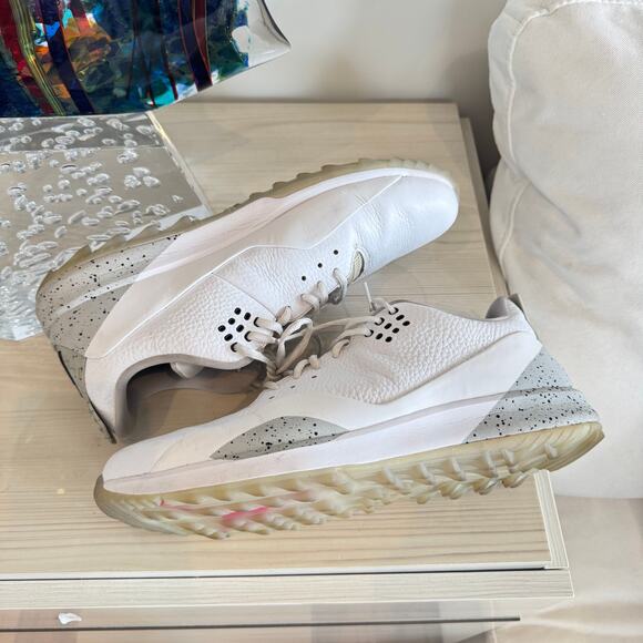 Size 13 - Jordan ADG 3 White Tech Grey Athletic Shoe - Picture 9 of 12